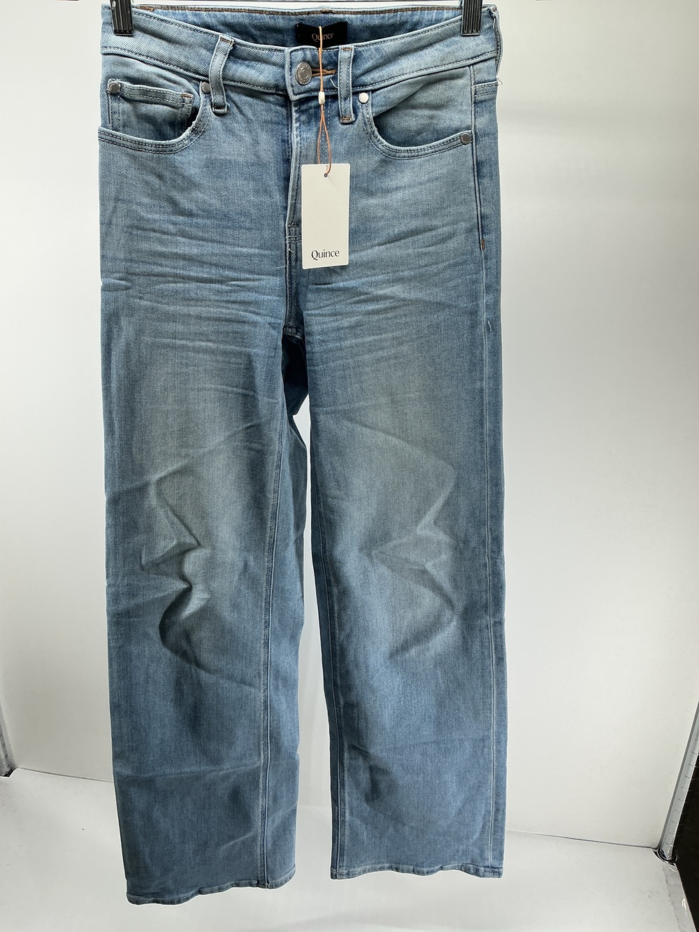 Bella Stretch Patch Pocket Wide Leg Jeans - 24"